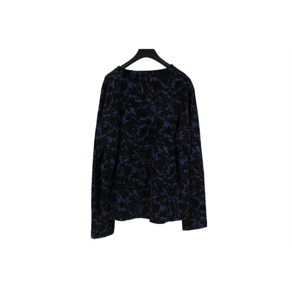 Marni Mens Sweater Size XL IT 54 Blue Camouflage Viscose Sweatshirt - Picture 2 of 11